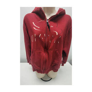 Women's Hoodie Hawk Red Size M
